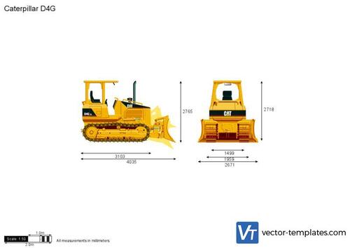 Caterpillar D4G Track-Type Tractor