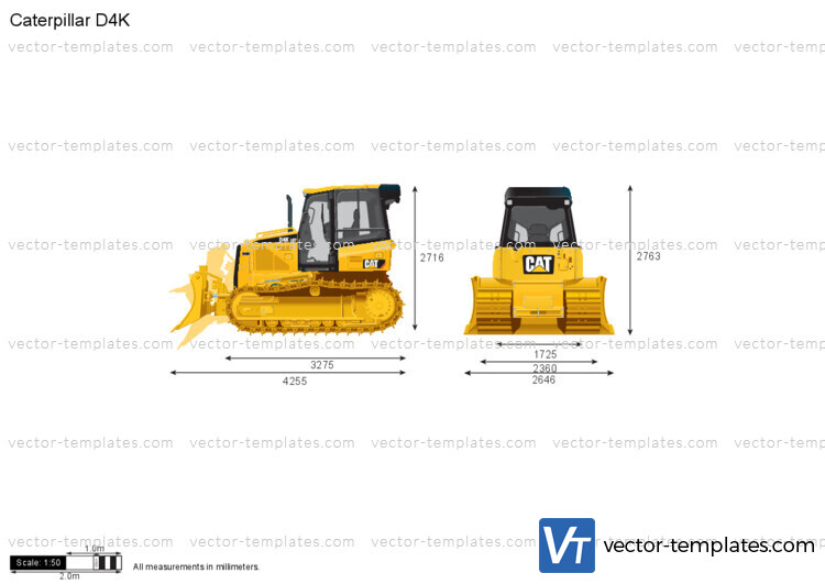 Caterpillar D4K Track-Type Tractor