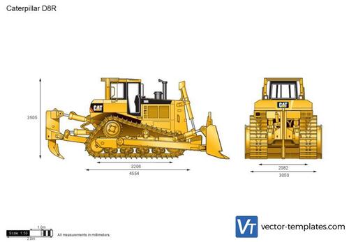 Caterpillar D8R Track-Type Tractor