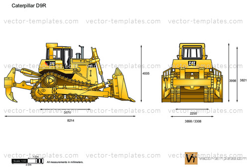 Caterpillar D9R Track-Type Tractor
