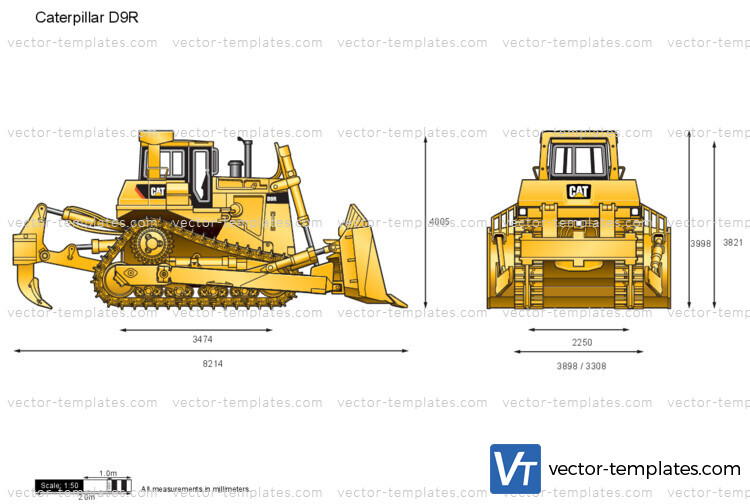 Caterpillar D9R Track-Type Tractor