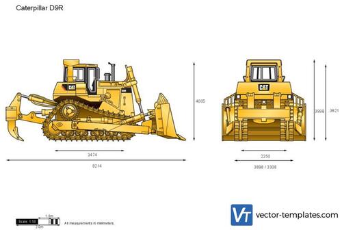 Caterpillar D9R Track-Type Tractor