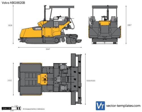 Volvo ABG8820B Paver