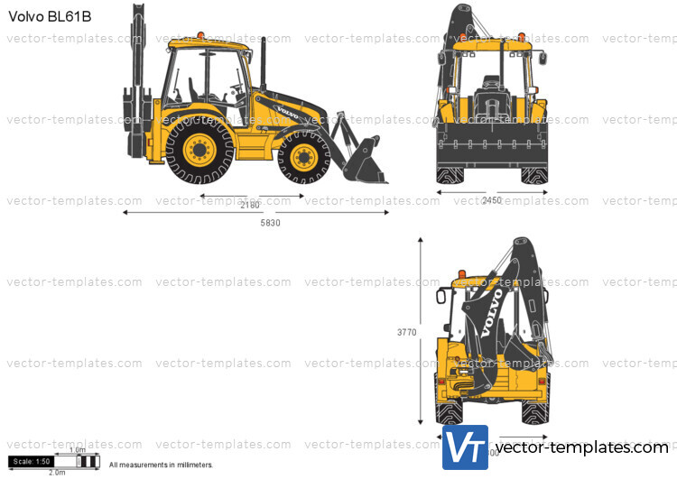 Volvo BL61B Backhoe Loader