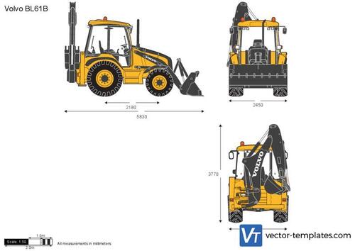 Volvo BL61B Backhoe Loader