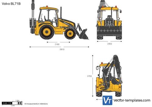 Volvo BL71B Backhoe Loader