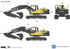 Volvo EC235C Crawler Excavator