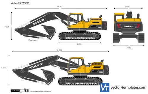 Volvo EC250D Crawler Excavator