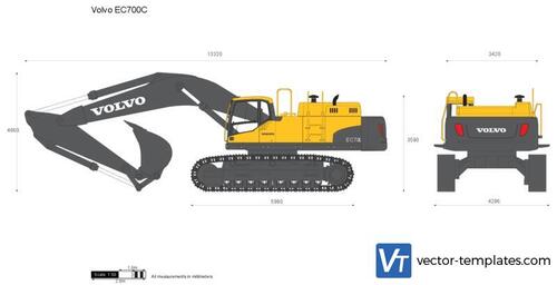 Volvo EC700C Crawler Excavator