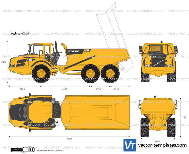 Volvo A25F Articulated Hauler