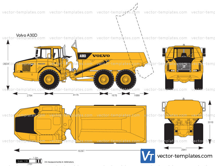 Volvo A30D Articulated Hauler