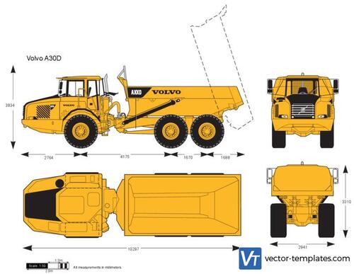 Volvo A30D Articulated Hauler