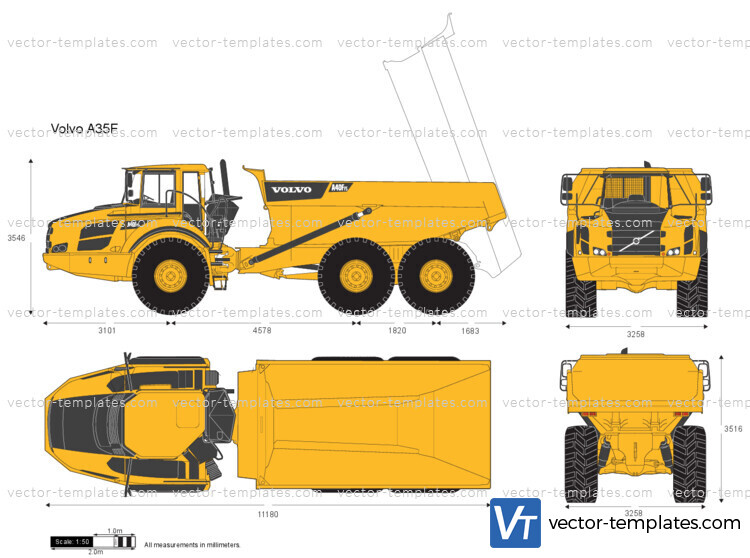 Volvo A35F Articulated Hauler