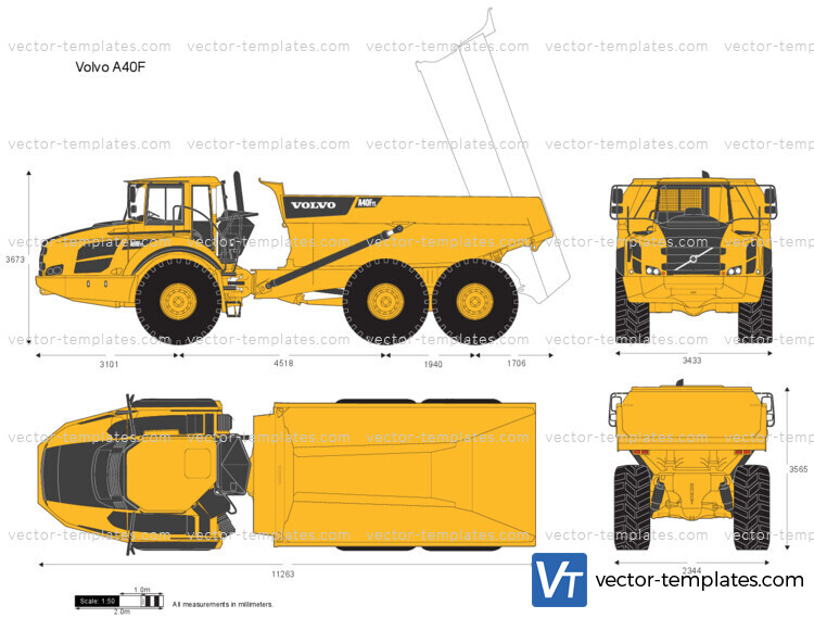 Volvo A40F Articulated Hauler