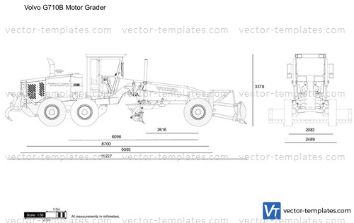 Volvo G710B Motor Grader