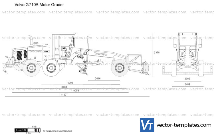 Volvo G710B Motor Grader