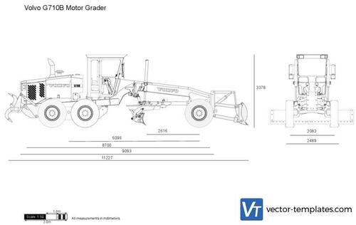 Volvo G710B Motor Grader