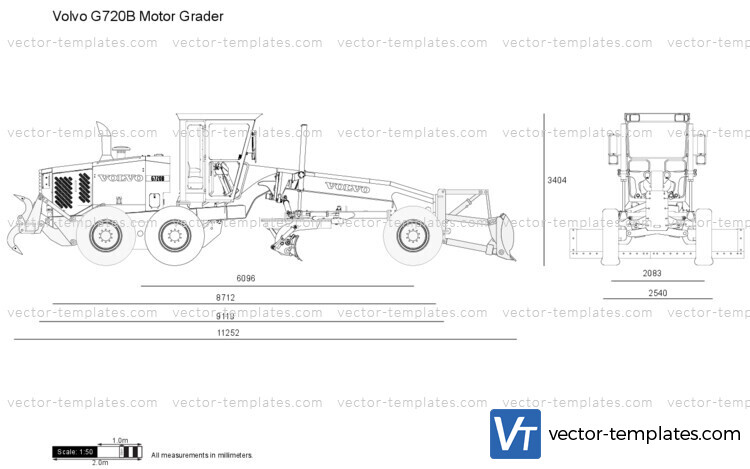 Volvo G720B Motor Grader