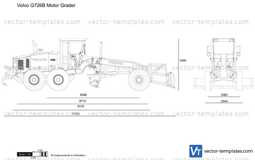 Volvo G726B Motor Grader