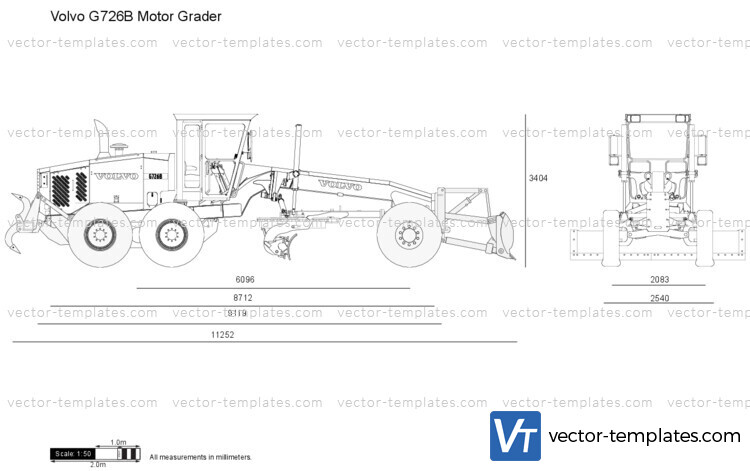 Volvo G726B Motor Grader