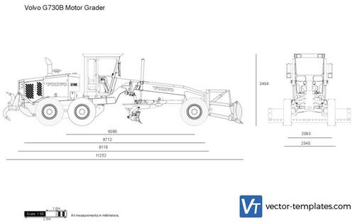 Volvo G730B Motor Grader