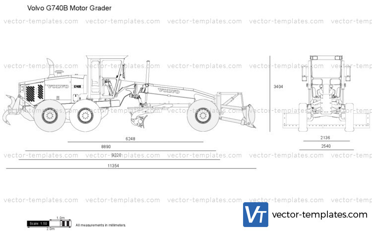 Volvo G740B Motor Grader