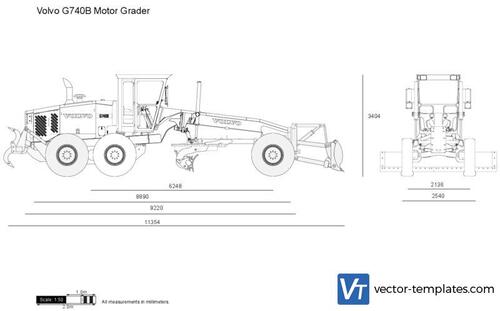 Volvo G740B Motor Grader