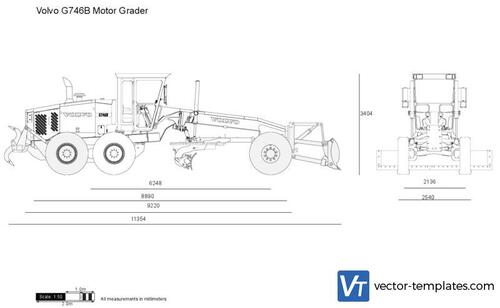 Volvo G746B Motor Grader