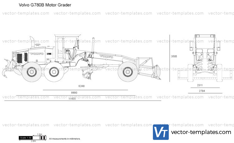 Volvo G780B Motor Grader