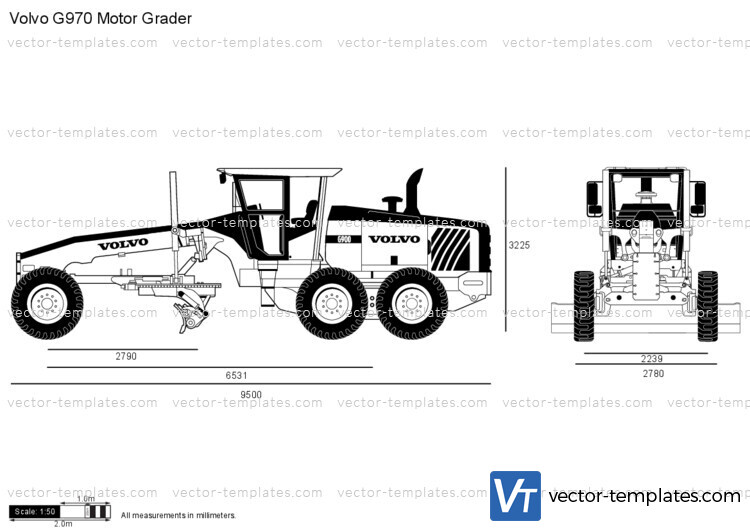 Volvo G970 Motor Grader