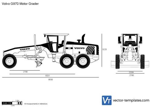 Volvo G970 Motor Grader