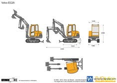 Volvo EC25 Crawler Excavator