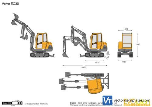 Volvo EC30 Crawler Excavator