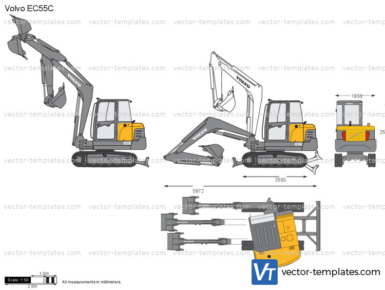 Volvo EC55C Crawler Excavator