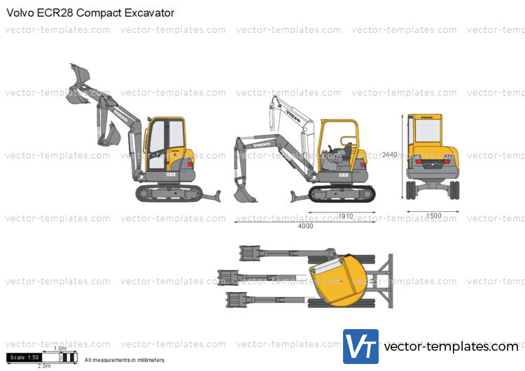 Volvo ECR28 Compact Excavator