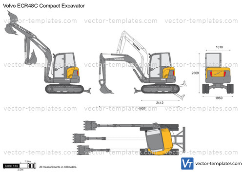 Volvo ECR48C Compact Excavator
