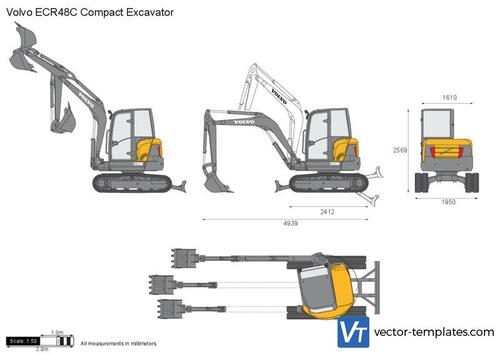 Volvo ECR48C Compact Excavator