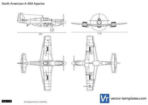 North American A-36A Apache