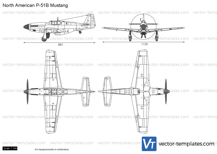 North American P-51B Mustang