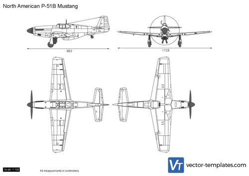 North American P-51B Mustang