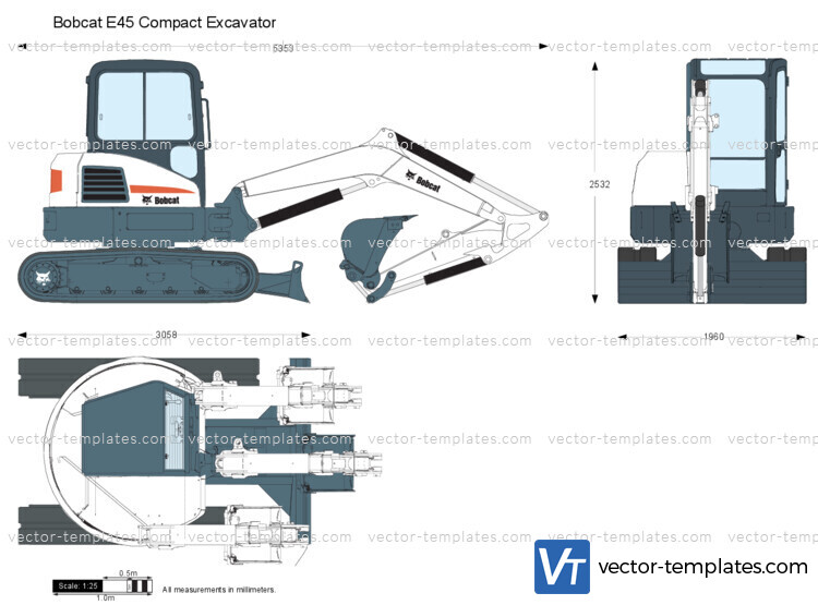 Bobcat E45 Compact Excavator