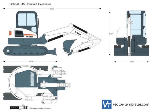 Bobcat E45 Compact Excavator