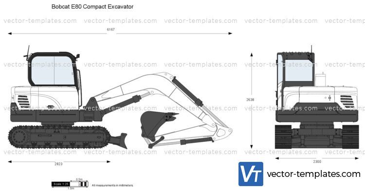 Bobcat E80 Compact Excavator