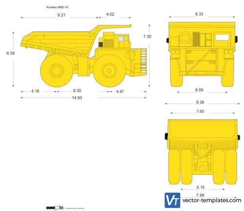 Komatsu 860E-1K Electric Drive Truck