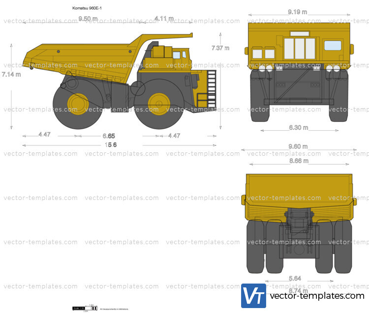 Komatsu 960E-1 Electric Drive Truck