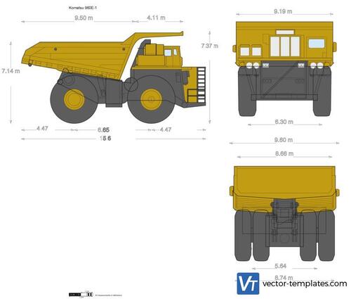 Komatsu 960E-1 Electric Drive Truck