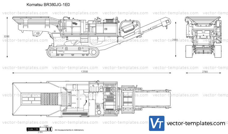 Komatsu BR380JG-1E0 Mobile Crusher