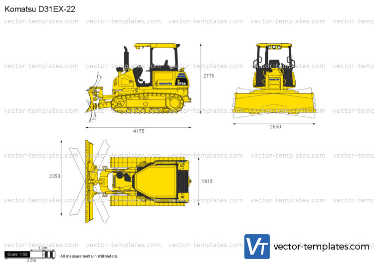 Komatsu D31EX-22 Crawler Dozer