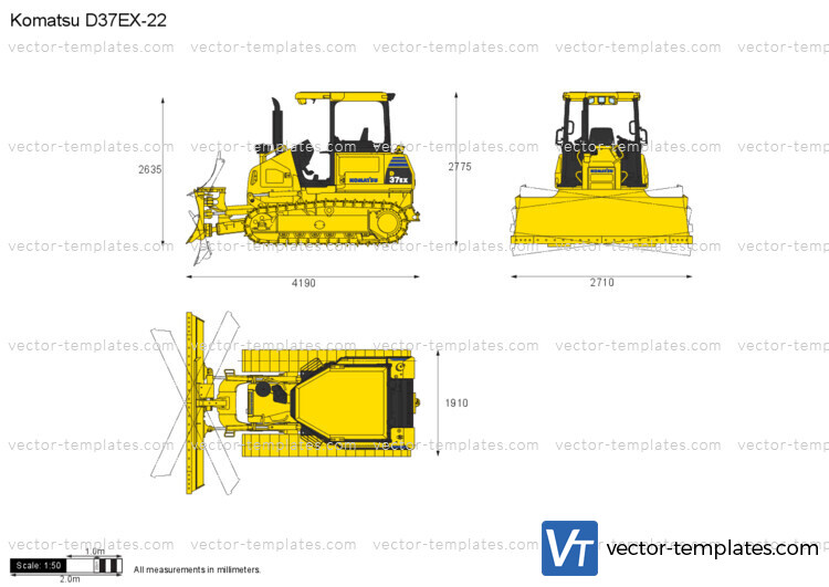 Komatsu D37EX-22 Crawler Dozer