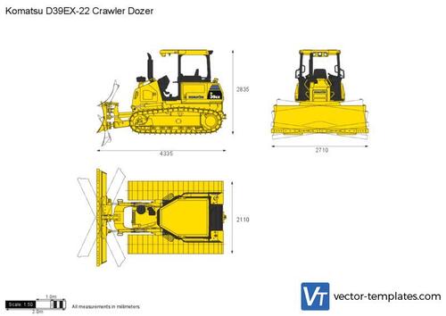 Komatsu D39EX-22 Crawler Dozer